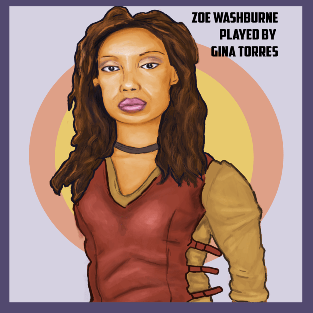 Artwork of Zoe Washburne from Firefly by BreakfastMunkii