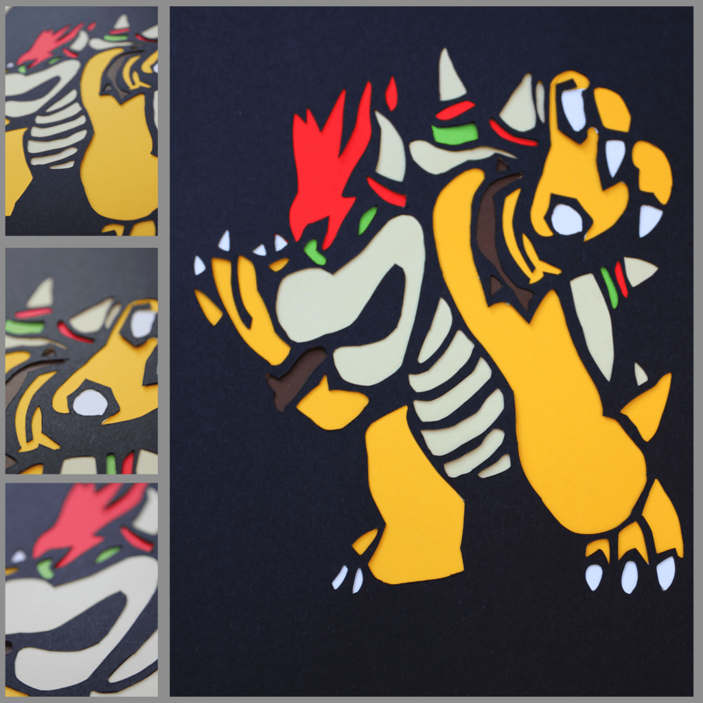 Artwork of the Nintendo character Bowser by BreakfastMunkii