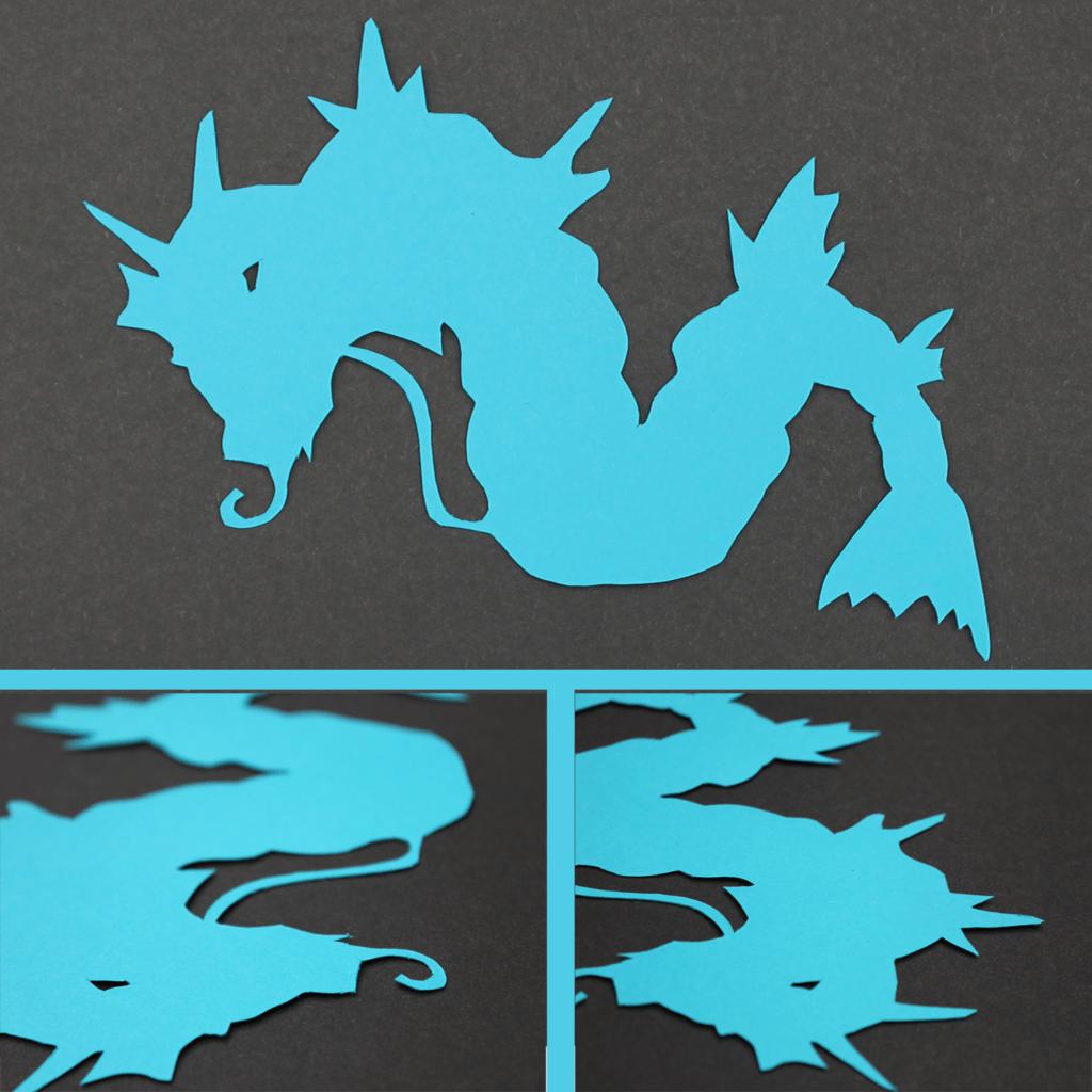 Artwork of Gyrados from Pokemon by BreakfastMunkii