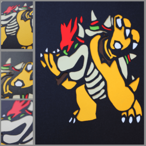 Artwork of the Nintendo character Bowser by BreakfastMunkii